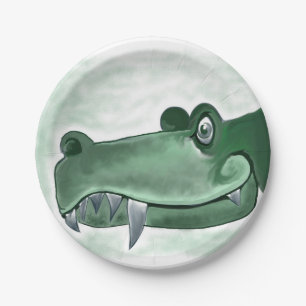 Papieren Bord-alligator Bordje