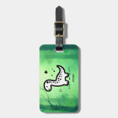 Papieren Bord Bagagelabel (Voorkant verticaal)