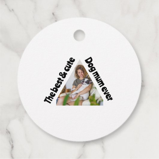 Papieren Bord Bedankjes Labels (Achterkant)