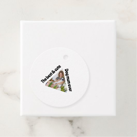 Papieren Bord Bedankjes Labels (In situ)