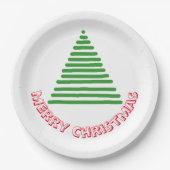 Papieren Bord - Boom- en pretkerst (Voorkant)