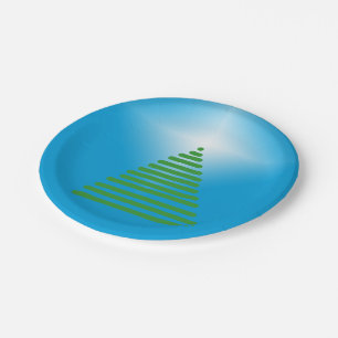 Papieren Bord - Boom met ster