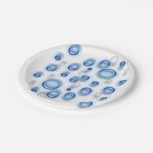 Papieren Bord - Bubbles (Gekanteld)