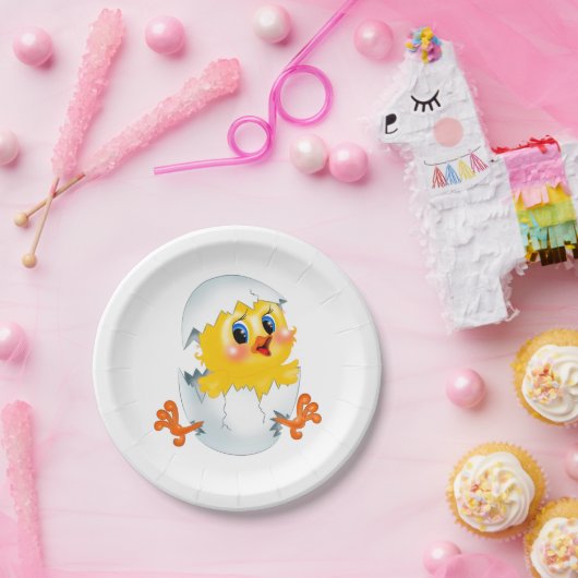 Papieren Bord "Chicken" (Feest)