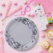 Papieren Bord diner voor weddenschap blauw (Feest)