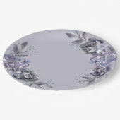 Papieren Bord diner voor weddenschap blauw (Gekanteld)