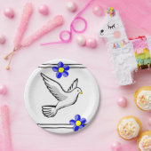 Papieren Bord dove (Feest)