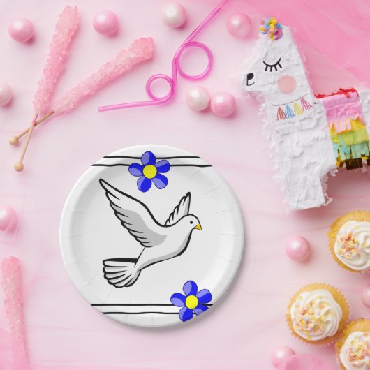 Papieren Bord dove (Feest)