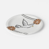 Papieren Bord dove (Gekanteld)