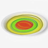 Papieren Bord - Drie dimensionale bubbels (Gekanteld)