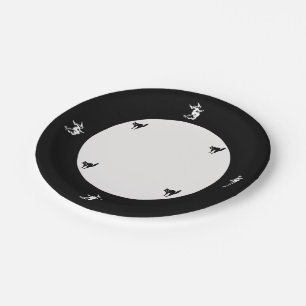 Papieren Bord - Flying Witch en Black Cat