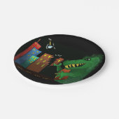 Papieren Bord. Godzilla Papieren Bordje (Gekanteld)