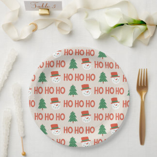 papieren bord HO  HO  HO