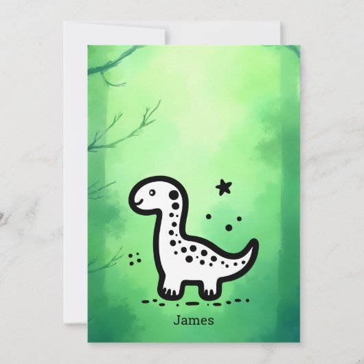 Papieren bord kaart (Voorkant)