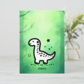 Papieren bord kaart (Staand voorkant)