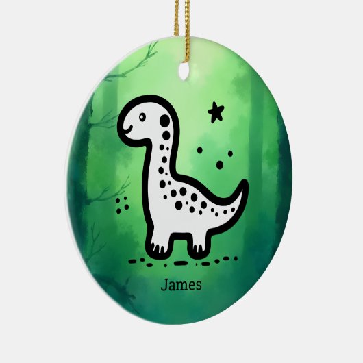 Papieren Bord Keramisch Ornament (Rechts)