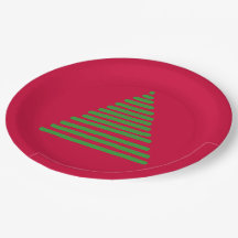 Papieren bord - Kerstboom