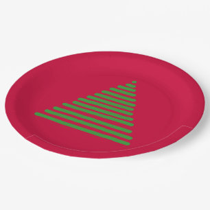 Papieren bord - Kerstboom