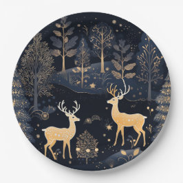 Papieren bord-Kersttafelgerei Bordje