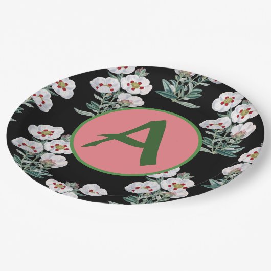 Papieren Bord KLANTMONOGRAM HAPPY SEED (Gekanteld)