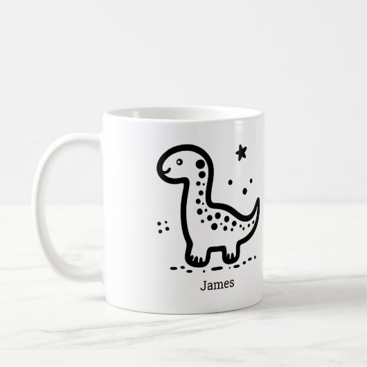 Papieren Bord Koffiemok (Links)