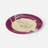 Papieren Bord-liefdeszwanen Papieren Bordje (Gekanteld)