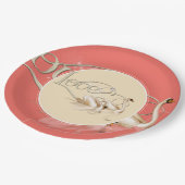 Papieren Bord-liefdeszwanen Papieren Bordje (Gekanteld)