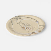 Papieren Bord-liefdeszwanen Papieren Bordje (Gekanteld)