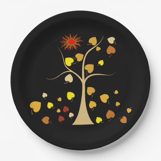 Papieren bord Love Tree (Voorkant)