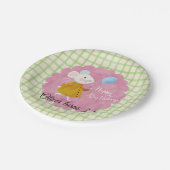 Papieren bord met aangepaste naam Cute Mouse Pickn (Gekanteld)