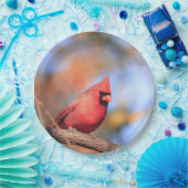 Papieren bord met afbeelding van mannelijke noorde (Feest)