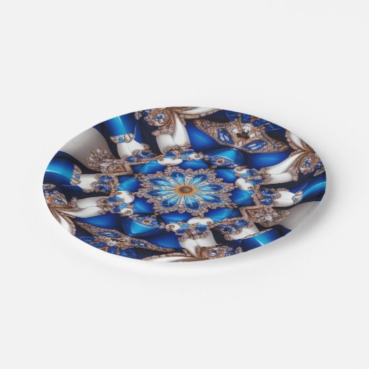 Papieren bord met Argentijnse kleuren Design (Gekanteld)