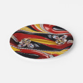 Papieren bord met Belgian Colors Design (Gekanteld)