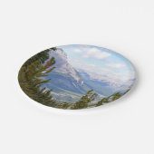 Papieren Bord met bergschaal (Gekanteld)