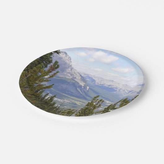 Papieren Bord met bergschaal (Gekanteld)