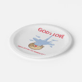 Papieren Bord met de Schrift (Gekanteld)