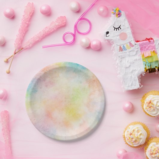Papieren bord met een pastelvormig ontwerp met mee (Feest)