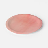 Papieren bord met een perzikontwerp voor een water (Gekanteld)