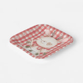 Papieren Bord met kerstkarakter (Gebogen)