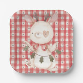 Papieren Bord met kerstkarakter (Voorkant)