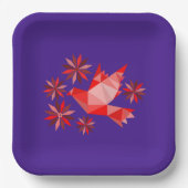 PAPIEREN BORD MET KWETTIGE KUNST VAN VOGELS EN STR (Voorkant)