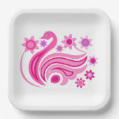 PAPIEREN BORD MET KWETTIGE KUNST VAN VOGELS EN STR (Voorkant)