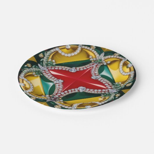 Papieren bord met Los Angeles Kleuren Ontwerp (Gekanteld)