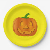 Papieren Bord met pompoen (Voorkant)