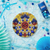 Papieren bord met Roemeense kleuren Design (Feest)