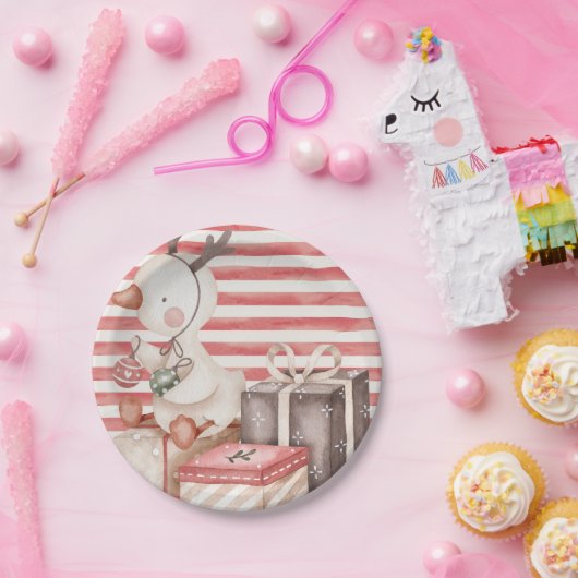 Papieren Bord met waterverf Duck (Feest)