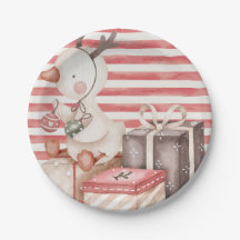 Papieren Bord met waterverf Duck