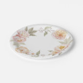  Papieren bord met waterverf florale borstkas (Gekanteld)