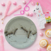 Papieren Bord - Mieren bij Picnic (Feest)