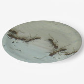 Papieren Bord - Mieren bij Picnic (Gekanteld)